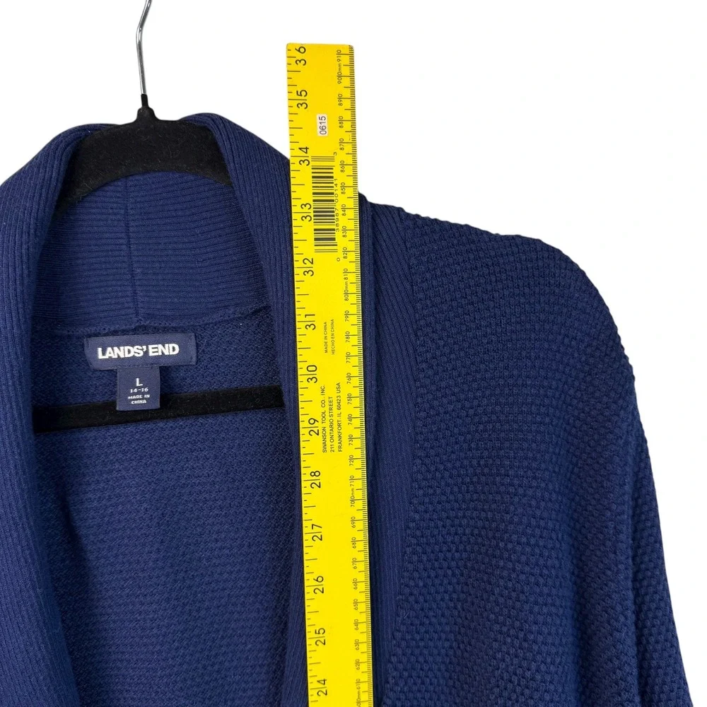 Lands End navy blue